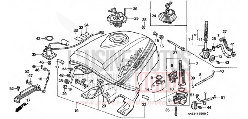 FUEL TANK CBR1000FJ de 1988
